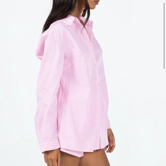 Princess Polly pink stripe set - Picture 4 of 7